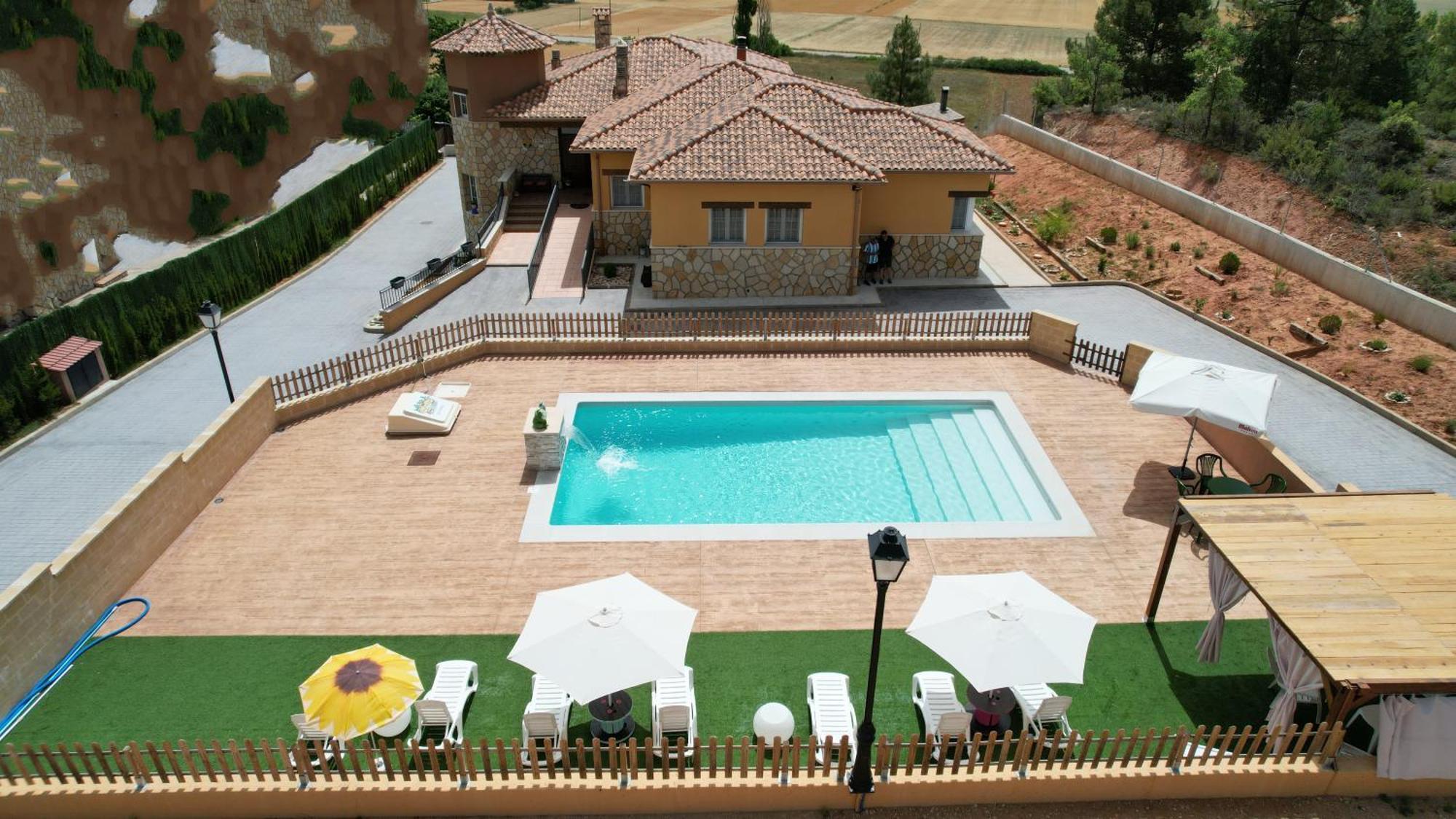 Villalbeja Casa Rural En Cuenca Villalba de la Sierra Esterno foto